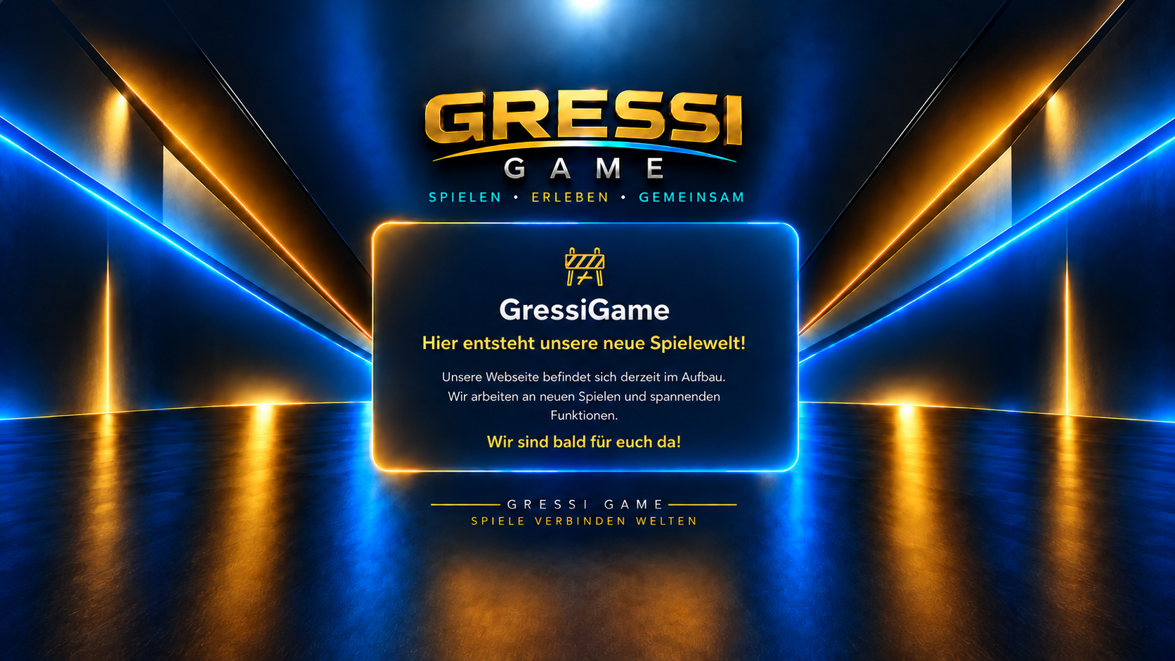 GressiGame – Unsere neue Spielewelt entsteht